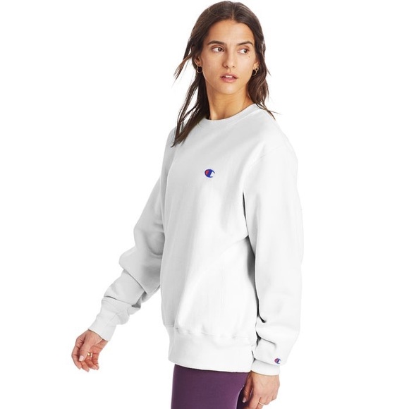 champion reverse weave boyfriend crew